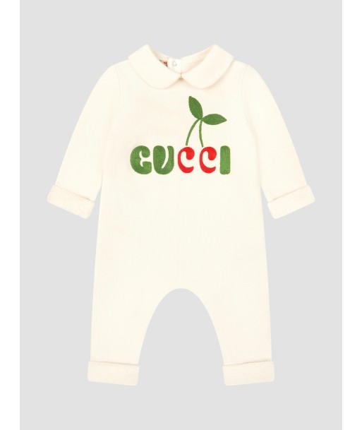 Gucci Baby Girls Babygrow rembourrage situé sous