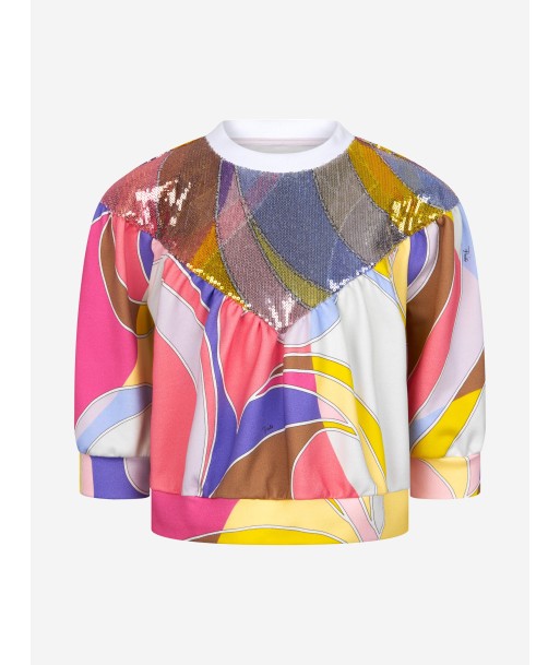 Pucci Girls Sweat Top Paris Déstockage Promo