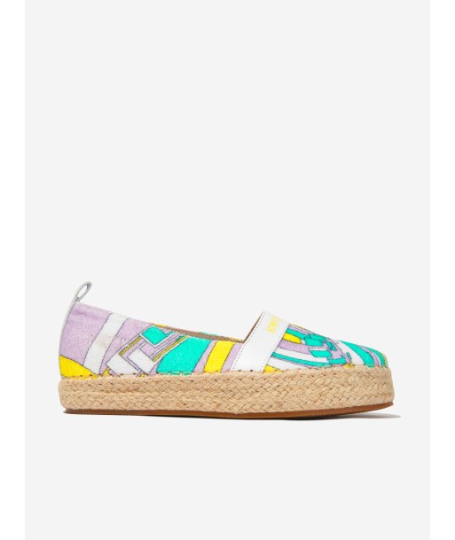 Pucci Girls Cotton Patterned Espadrilles Comment ça marche