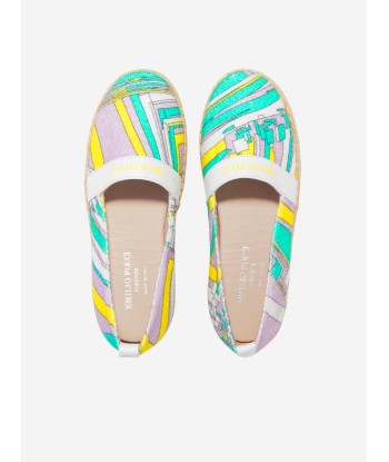 Pucci Girls Cotton Patterned Espadrilles Comment ça marche