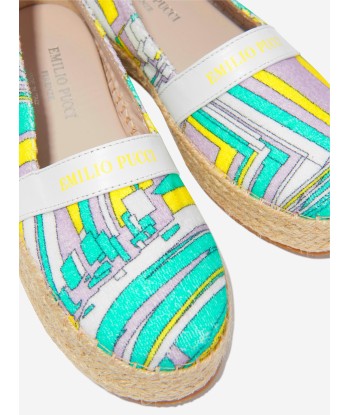 Pucci Girls Cotton Patterned Espadrilles Comment ça marche