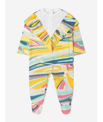 Pucci Baby Girls Cotton Babygrow Gift Set (3 Piece) soldes