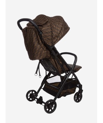 Fendi Baby Zucca Logo Baby Stroller in Brown Vous souhaitez 