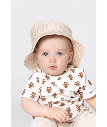 Fendi Baby Unisex FF Logo Hat store