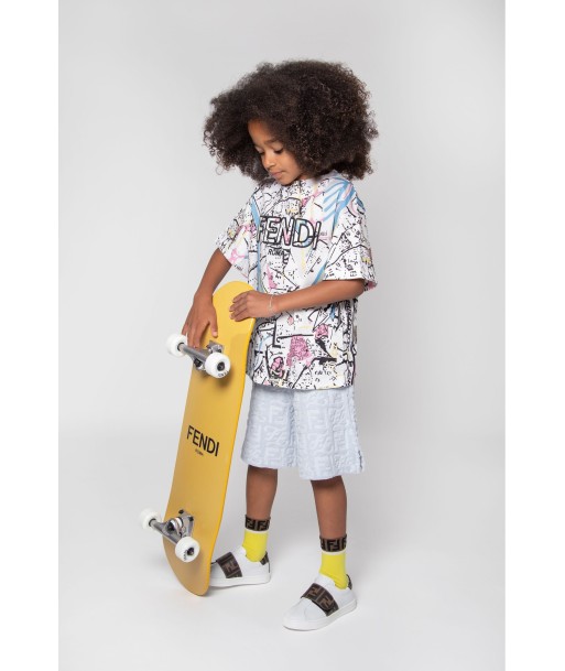 Fendi Unisex Logo Skateboard les ligaments