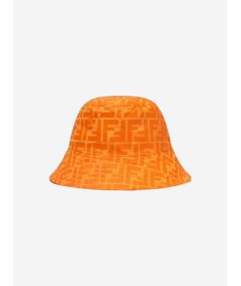 Fendi Unisex FF Logo Reversible Hat vous aussi creer 