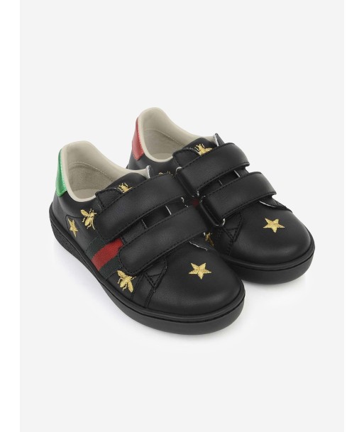 Gucci Leather Bee & Star Trainers pour bénéficier 