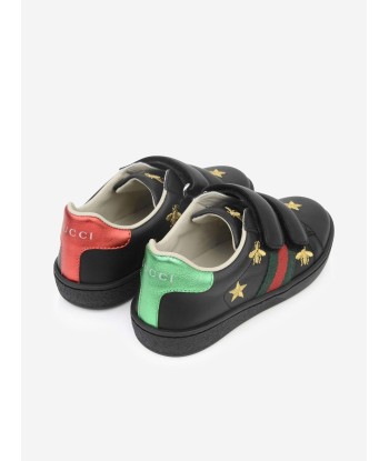 Gucci Leather Bee & Star Trainers pour bénéficier 