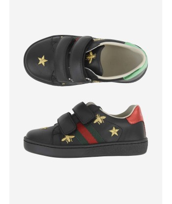 Gucci Leather Bee & Star Trainers pour bénéficier 