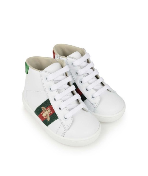 Gucci Leather Ace High Top Trainers acheter en ligne