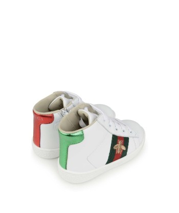 Gucci Leather Ace High Top Trainers acheter en ligne