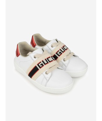 Gucci Leather Ace Trainers Dans la société mordern