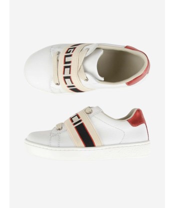 Gucci Leather Ace Trainers Dans la société mordern