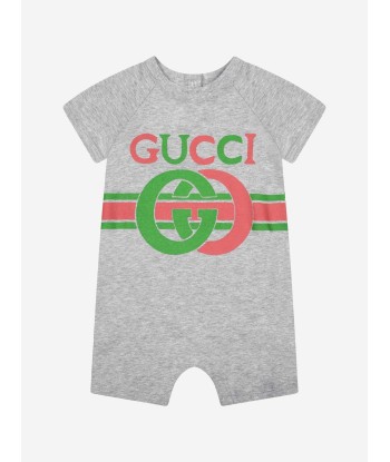 Gucci Baby Boys Shortie - Cotton GG Shortie pas cheres