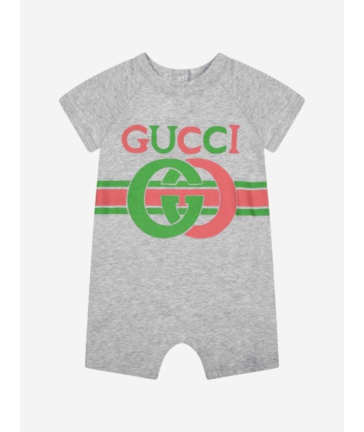 Gucci Baby Boys Shortie - Cotton GG Shortie pas cheres