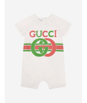 Gucci Baby Boys Shortie - Cotton GG Shortie Comparez et commandez 