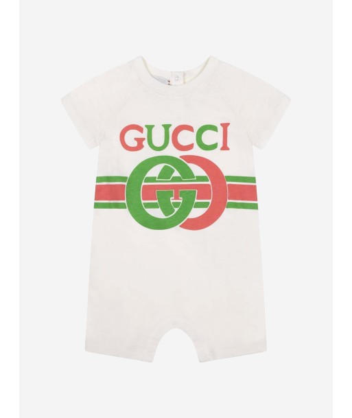 Gucci Baby Boys Shortie - Cotton GG Shortie Comparez et commandez 