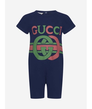 Gucci Baby Boys Shortie - Cotton GG Shortie de technologie