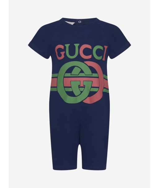 Gucci Baby Boys Shortie - Cotton GG Shortie de technologie