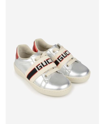 Gucci Leather Logo Trainers online