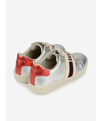 Gucci Leather Logo Trainers online