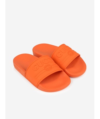 Gucci Girls Sliders - Logo Sliders À commander