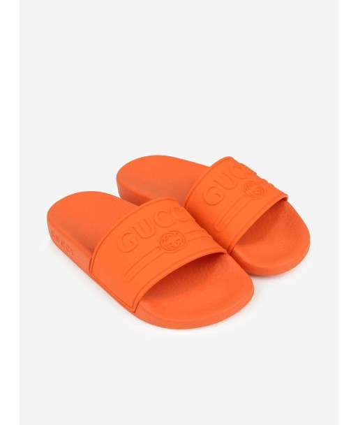 Gucci Girls Sliders - Logo Sliders À commander