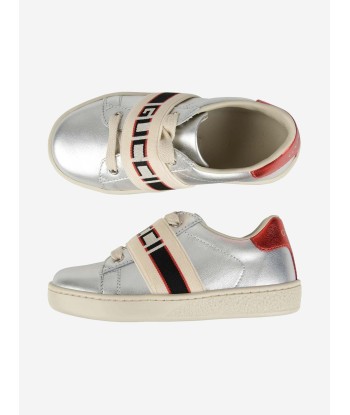 Gucci Leather Logo Trainers online