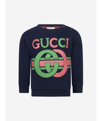 GUCCI Baby Boys Logo Print Sweater offre 