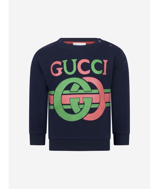 GUCCI Baby Boys Logo Print Sweater offre 