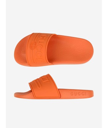 Gucci Girls Sliders - Logo Sliders À commander