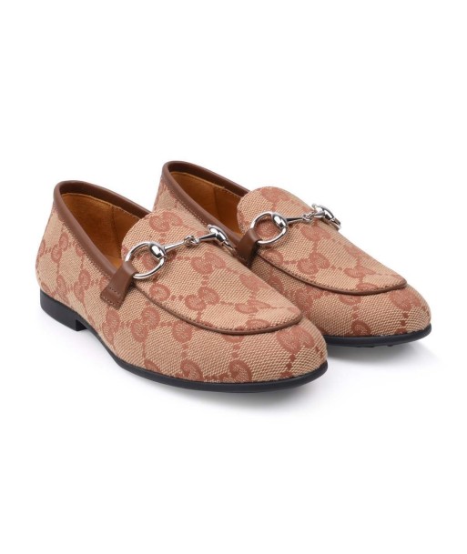 Gucci Kids Shoes - Beige GG Loafers Comparez plus de prix