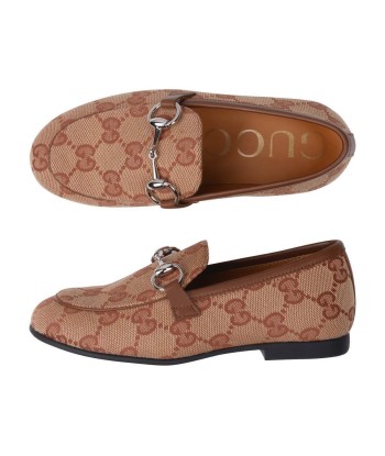 Gucci Kids Shoes - Beige GG Loafers Comparez plus de prix