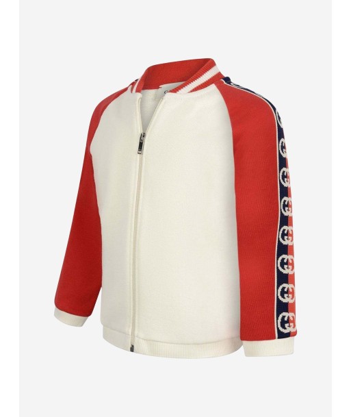 GUCCI Baby Boys Sweater - Cotton Zip Up Top commande en ligne