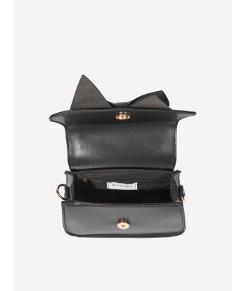 Monnalisa Girls Bow Handbag in Black Livraison rapide