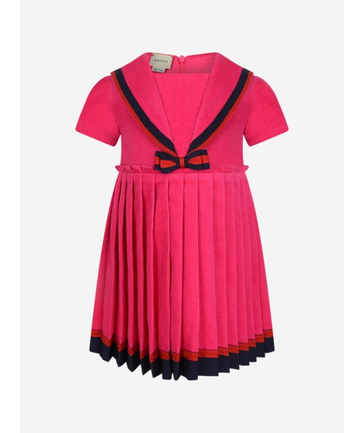 Gucci Baby Girls Corduroy Dress hantent personnes