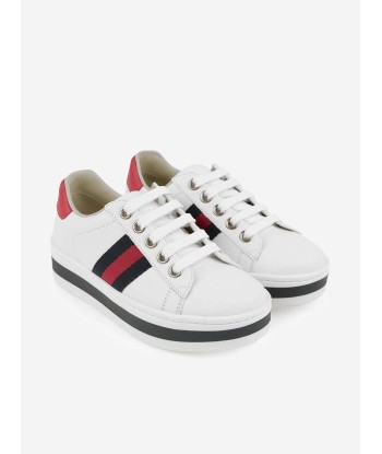 Gucci Leather Platform Trainers de l' environnement