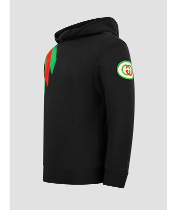 Gucci Boys Blue Hooded Sweater en linge