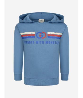 GUCCI Boys Sweater - Cotton Hooded Sweater Véritable concentré