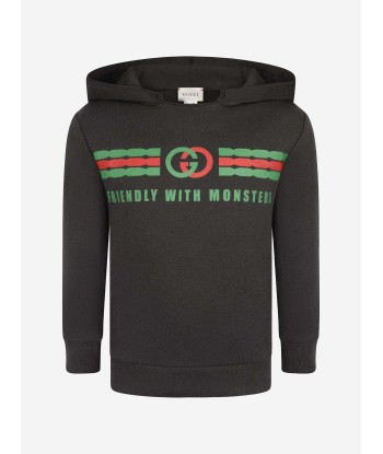 GUCCI Boys Sweater - Cotton Hooded Sweater Le MVP de beaucoup