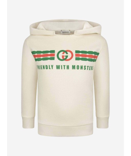 GUCCI Boys Sweater - Cotton Hooded Sweater d'Europe débarque