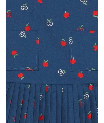 Gucci Girls Dress - Cotton Apple GG Dress l'achat 