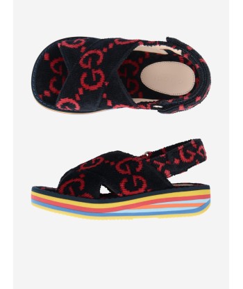 Gucci Kids Sandals - Terry Cloth Sandals chez Cornerstreet bien 