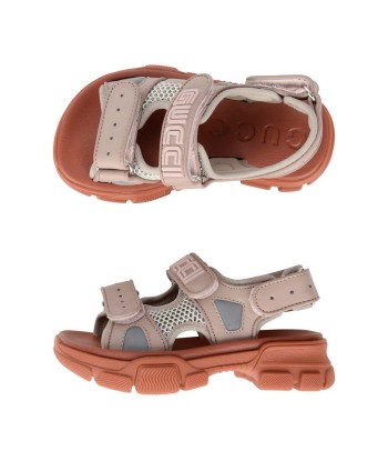 Gucci Girls Sandals - Leather & Mesh Sandals est présent 