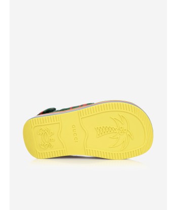 Gucci Kids Sandals - Terry Cloth Sandals brillant des détails fins