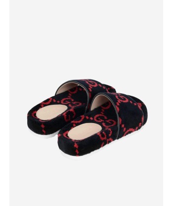 Gucci Kids Sliders - Terry Cloth Sliders Découvrez la collection