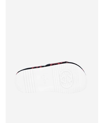 Gucci Kids Sliders - Terry Cloth Sliders Découvrez la collection