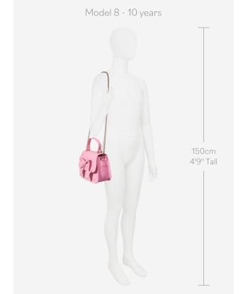 Monnalisa Girls Bow Handbag in Pink store