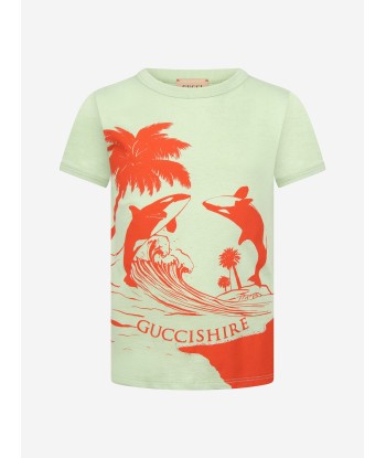 Gucci Boys T-Shirt la colonne vertébrale