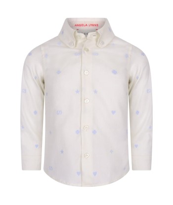 GUCCI Baby Boys Cotton Oxford Shirt Dans la société mordern